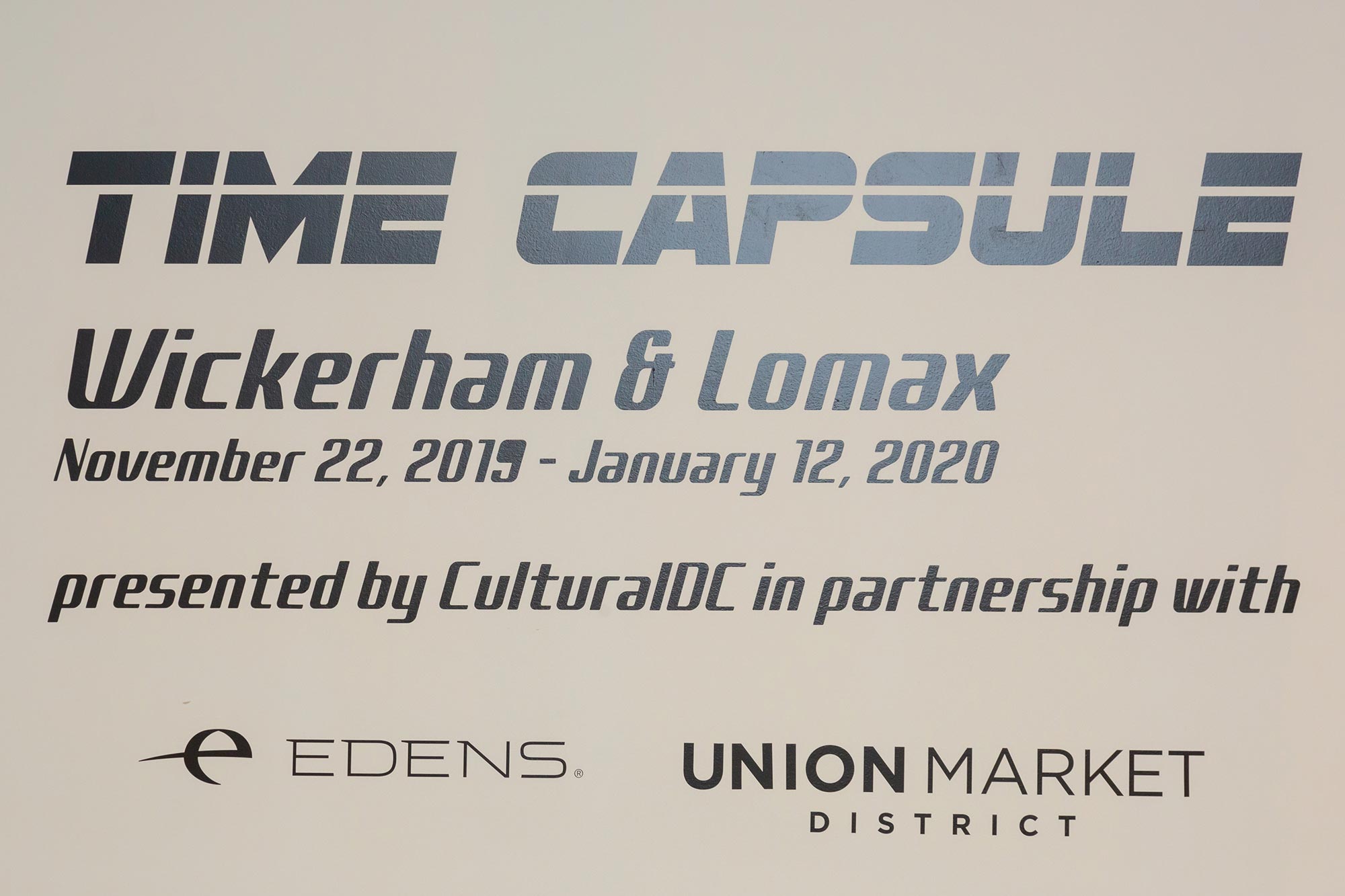 Wickerham & Lomax | Time Capsule